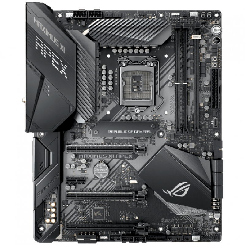 Материнская плата Asus ROG MAXIMUS XI APEX Soc-1151v2 Intel Z390 4xDDR4 ATX AC`97 8ch(7.1) GbLAN RAID