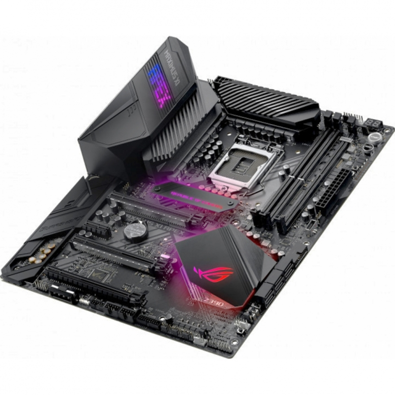 Материнская плата Asus ROG MAXIMUS XI APEX Soc-1151v2 Intel Z390 4xDDR4 ATX AC`97 8ch(7.1) GbLAN RAID
