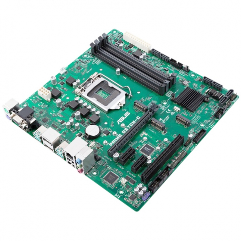 Материнская плата ASUS PRIME Q370M-C/CSM LGA1151,Q370,USB3.1,2*DP,MB , RTL {10}