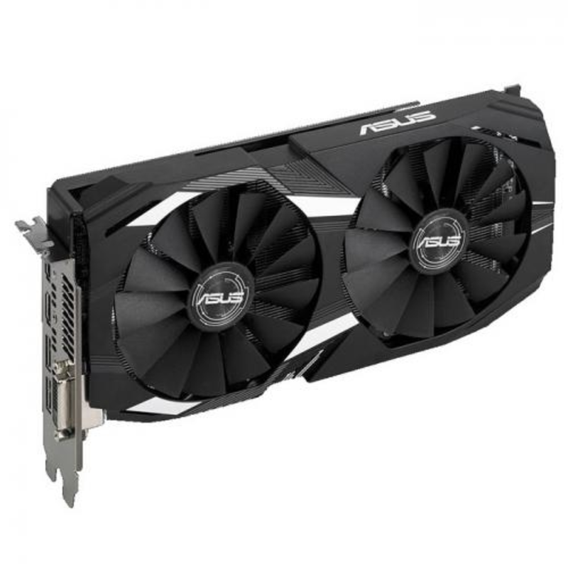 Видеокарта ASUS DUAL-RX580-O8G // RX580,DVI,HDMI*2,DP*2,8G,D5 90YV0AQ1-M0NA00