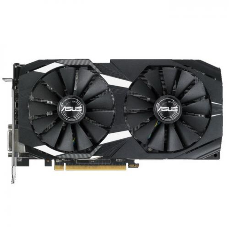 Видеокарта ASUS DUAL-RX580-O8G // RX580,DVI,HDMI*2,DP*2,8G,D5 90YV0AQ1-M0NA00