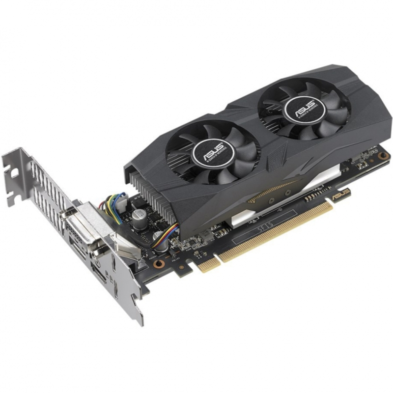 Видеокарта Asus PCI-E GTX1050TI-O4G-LP-BRK nVidia GeForce GTX 1050TI 4096Mb 128bit GDDR5 1303/7008 DVIx1/HDMIx1/DPx1/HDCP Ret