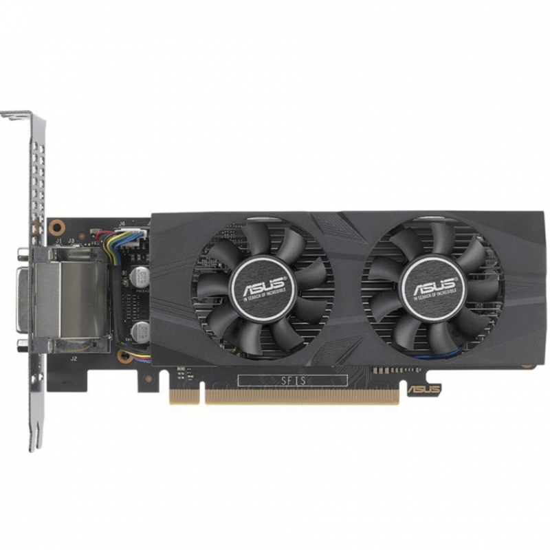 Видеокарта Asus PCI-E GTX1050TI-O4G-LP-BRK nVidia GeForce GTX 1050TI 4096Mb 128bit GDDR5 1303/7008 DVIx1/HDMIx1/DPx1/HDCP Ret