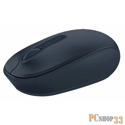 Оптическая мышь Microsoft Wireless Mobile Mouse 1850 U7Z-00014, беспров., 2кн.+скр., синий (USB)