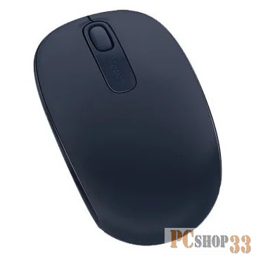 Оптическая мышь Microsoft Wireless Mobile Mouse 1850 U7Z-00014, беспров., 2кн.+скр., синий (USB)
