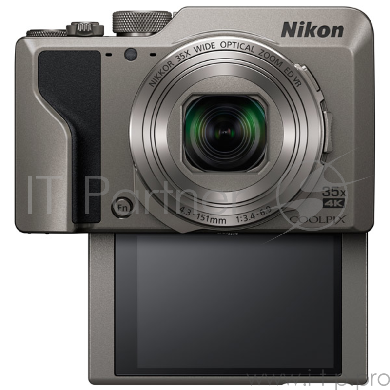 Фотоаппарат Nikon Coolpix A1000 Silver <16.0Mp, 35x zoom, 4K, SD, USB, 3.0>