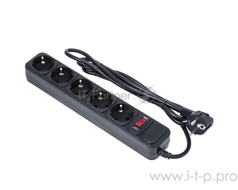 Сетевой фильтр Exegate SP-5-7B (5 розеток, 7м, евровилка, черный)