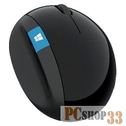 Оптическая мышь Microsoft Sculpt Ergonomic Mouse L6V-00005, беспров., 4кн.+скр., черный (USB)
