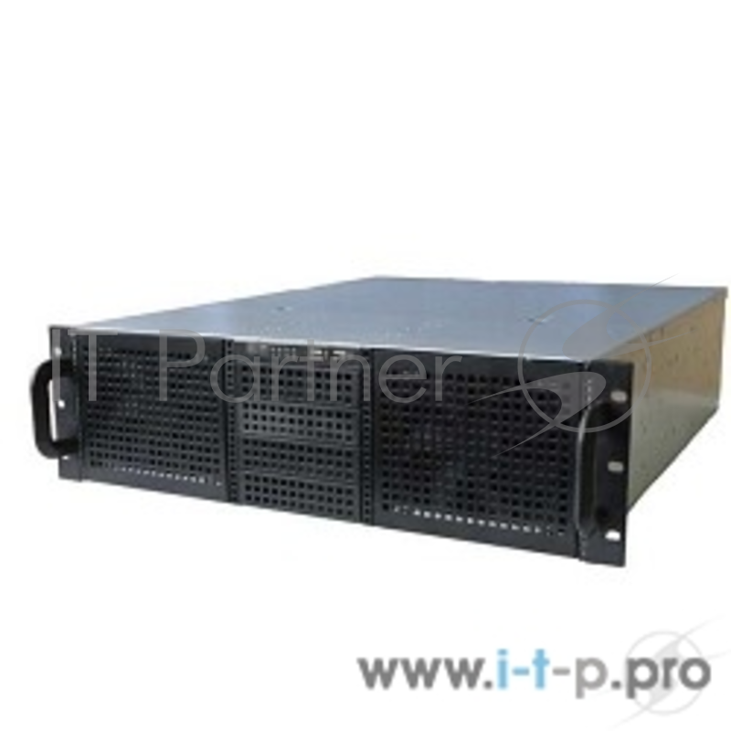 Корпус Procase EB306-B-0 черный {3U глубина 550мм, MB 12