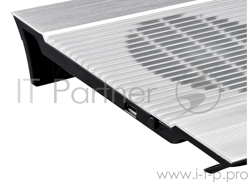 Подставка для ноутбука Deepcool N8 17 380x278x55mm 25dB 4xUSB 1244g Silver aluminum