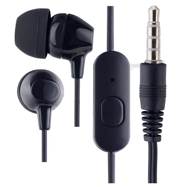 Наушники Perfeo PF_A4618 внутриканальные c микрофоном VOTE черные