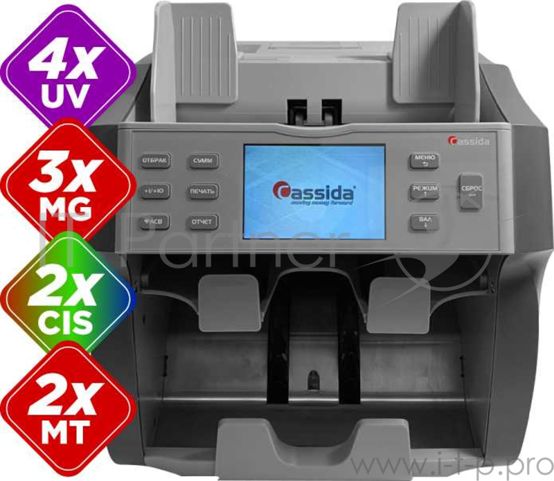 Сортировщик банкнот Cassida Apollo рубли