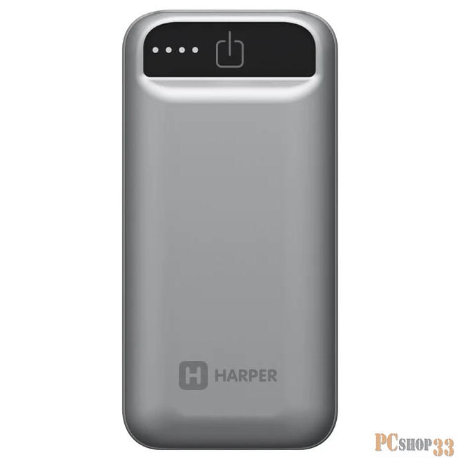 Внешний аккумулятор HARPER PB-2605 Grey