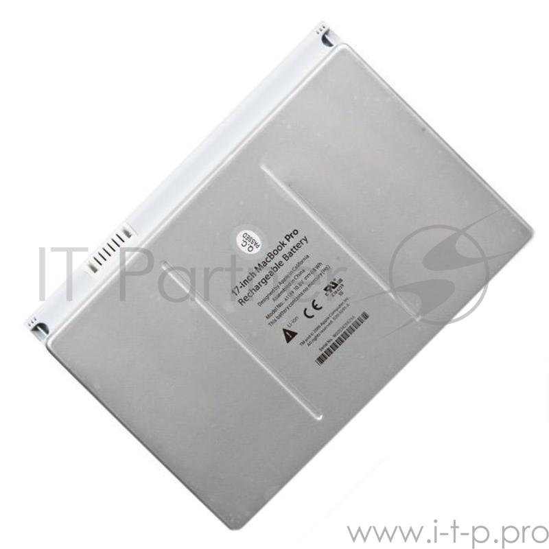Аккумулятор MacBook Pro 17 A1151 A1212 A1229 A1261, 63Wh 10.8V A1189 Mid 2006 Late 2006 Mid 2007 Late 2007 Early 2008 Late 2008 не