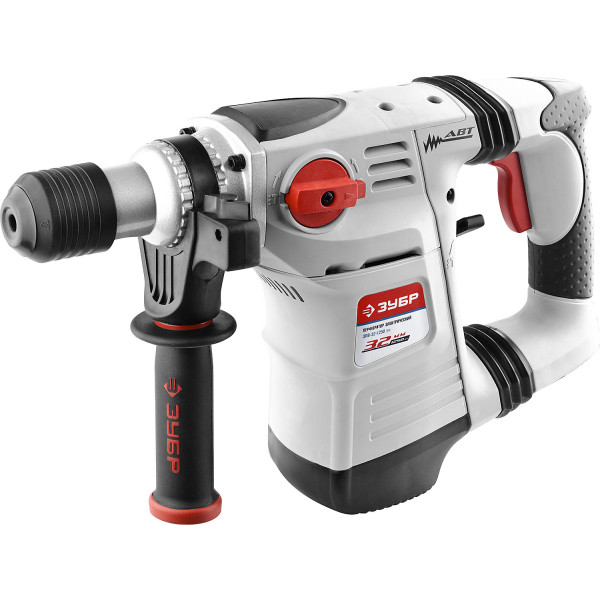 Перфоратор ЗУБР Перфоратор SDS-plus ЗПВ-32-1250 ЭВК { вертикальный, 3,5Дж, 730об/мин, 4000уд/мин, 1250Вт, кейс }