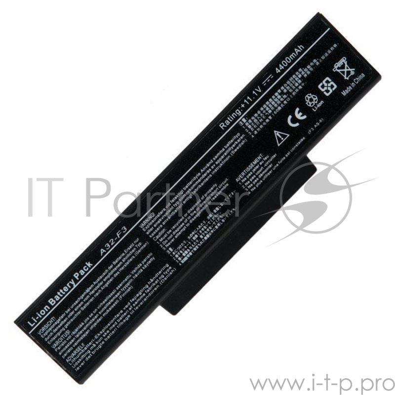 Аккумулятор для Asus A9, F2, F3, Z53, M51, 5200mAh 11.1V