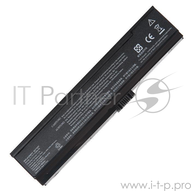 Аккумулятор для Acer Aspire 3600, 3054, 3682, 3683, 3684, 5051, 5052, 5053, 5570, 5570Z, 5572, 5573, 5575, 5583, 5584,5585, 5200mAh 11.1V