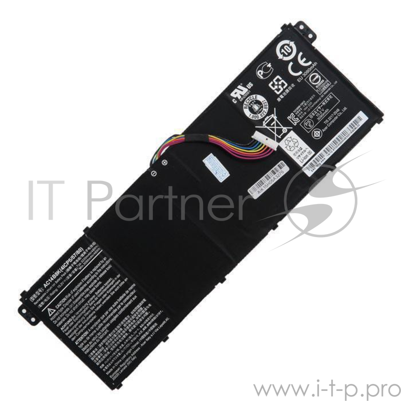 Аккумулятор для Acer Aspire E3-111, 15.2V, 46Wh,