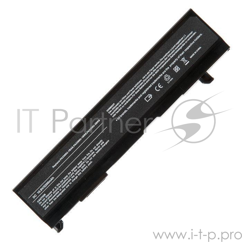 Аккумулятор для Toshiba Satellite A100, A105, M45, M50, M55, M70, 5200mAh, 10.8V