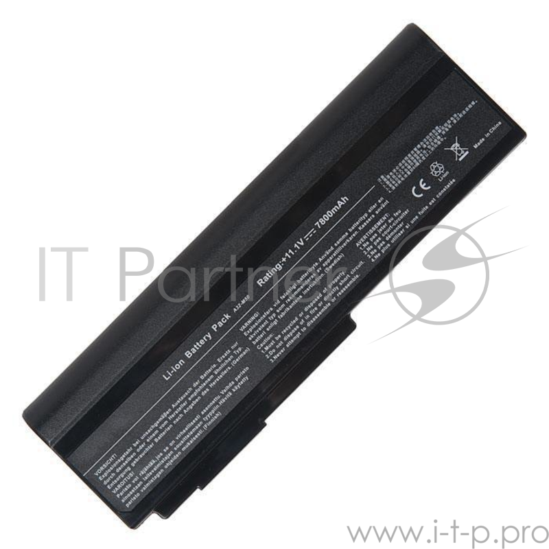 Аккумулятор для Asus M50, M60, G50, G51, G60, VX5, L50, X55, Pro56, Pro72, N61, X64, 7800mAh, 11.1V