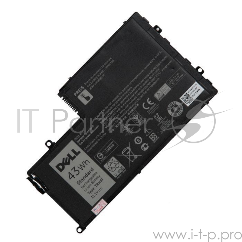 Аккумулятор для Dell Inspiron 15-5547, 43Wh, 11.1V,