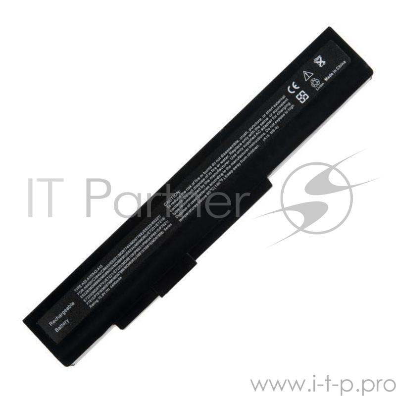 Аккумулятор для MSI A6400, CR640, CX640, 4400mAh, 10.8V