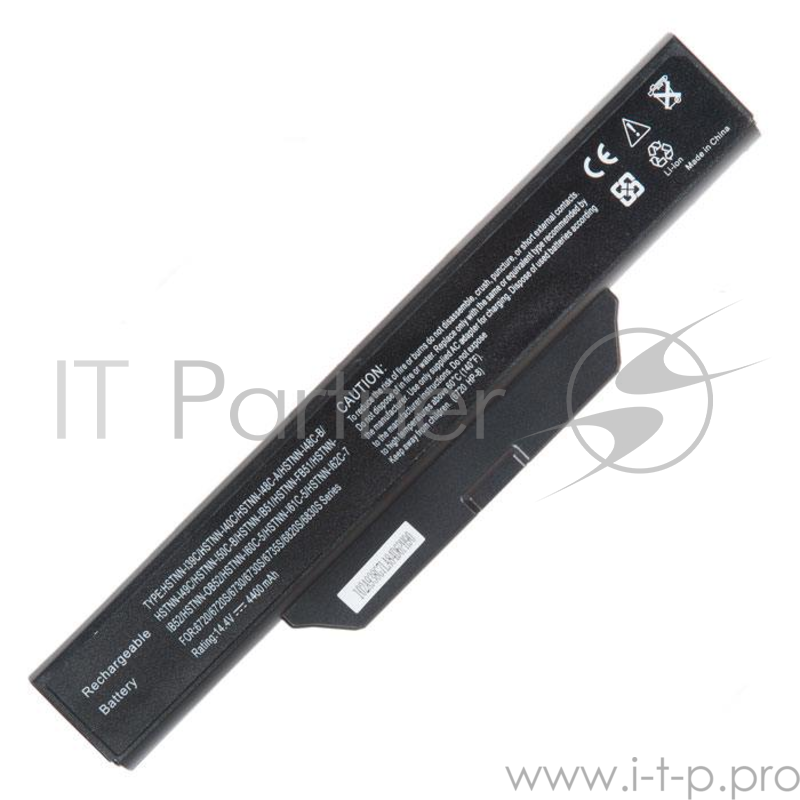 Аккумулятор для HP для Compaq 550, 610, 6720, 6730, 6820, 4400mAh, 14.4V