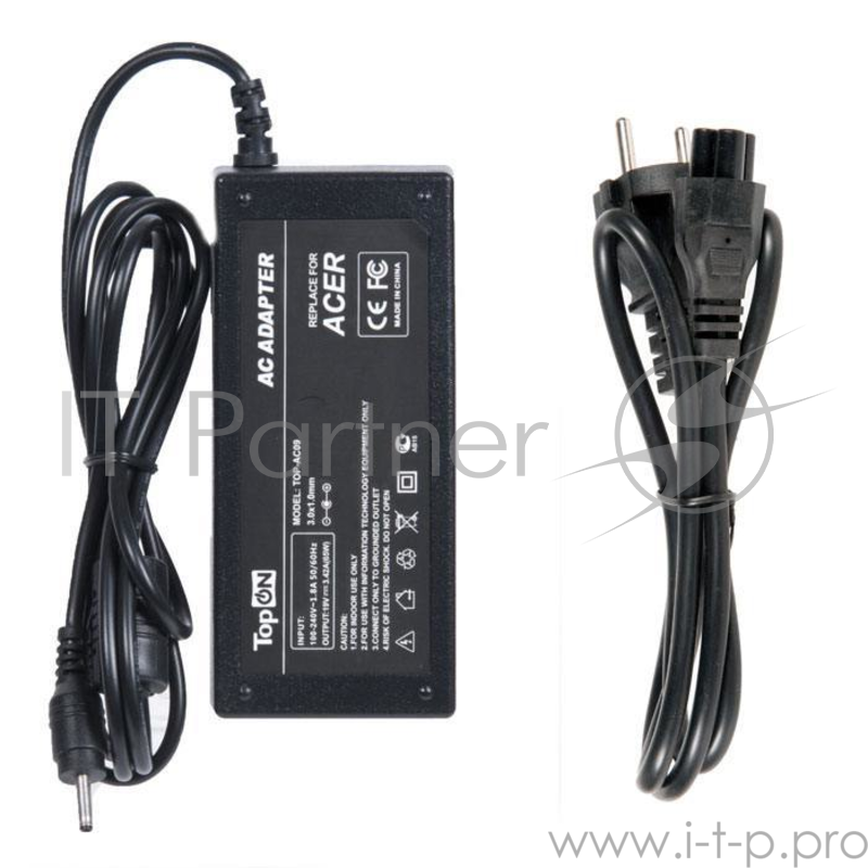 Блок питания ACER 19V 3.42A, 65W для ультрабука S7, S7-191, S7-39 , планшета Iconia TAB W700, W700P