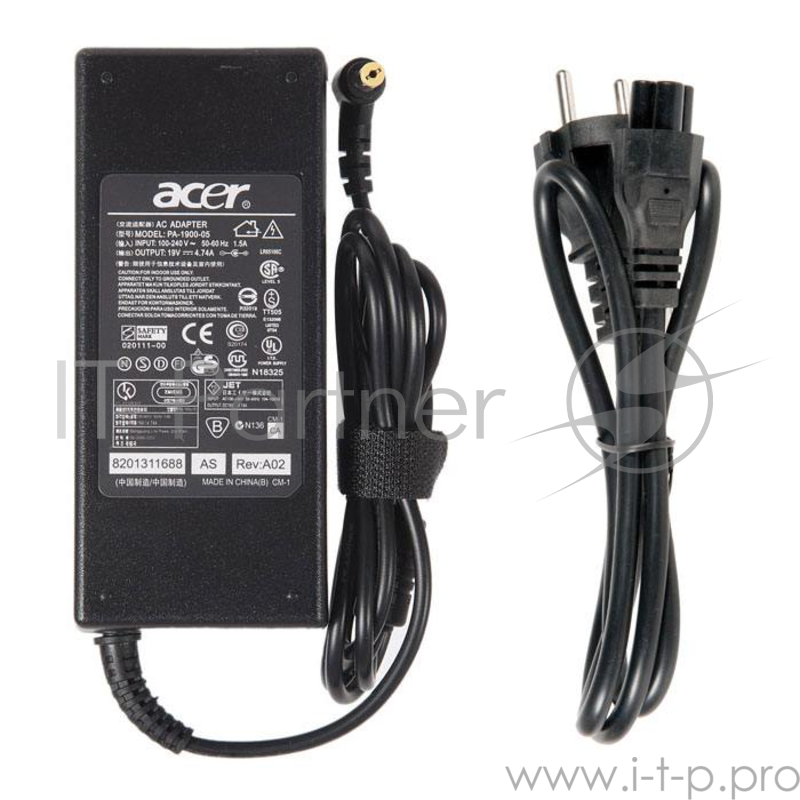 Блок питания ACER 19V 4.74A, 90W