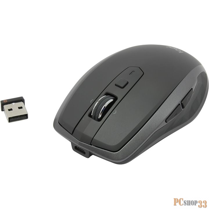 Оптическая мышь Logitech MX Anywhere 2S 910-005153, беспров., 5кн.+скр., черный (USB, Bluetooth)