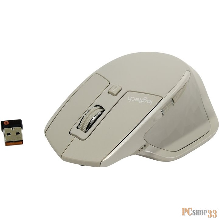 Лазерная мышь Logitech MX Master 910-004958, беспров., 5кн.+2скр., серый (USB, Bluetooth)