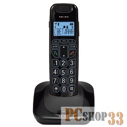 Телефон TEXET TX-7505А черный