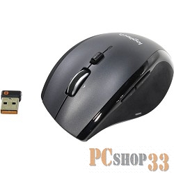 Лазерная мышь Logitech M705 Marathon 910-001949, беспров., 5кн.+скр., серо-черный (USB)