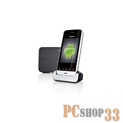 Телефон Gigaset SL930A Metal Piano Black Телефон беспроводной (серебристый, металлик)