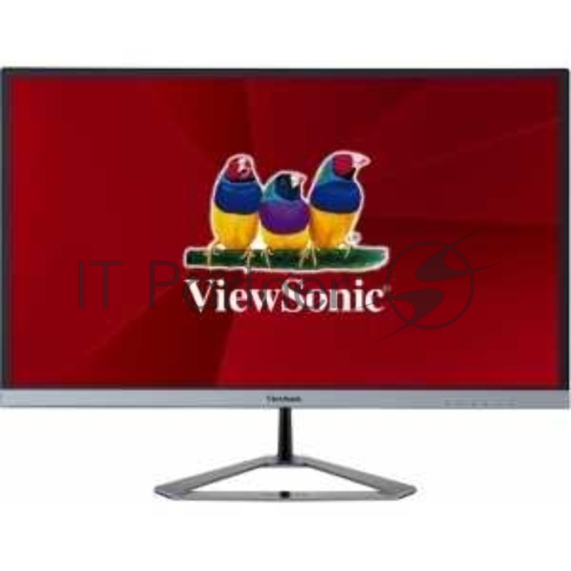 Монитор 27 Viewsonic VX2776-SMHD Black-Silver (IPS, LED, 1920x1080, 4 ms, 178°/178°, 250 cd/m, 80M:1, +HDMI, +DisplayPort, +MM)