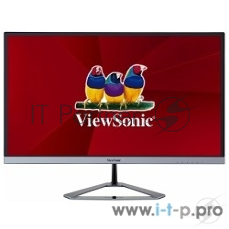 Монитор 27 Viewsonic VX2776-SMHD Black-Silver (IPS, LED, 1920x1080, 4 ms, 178°/178°, 250 cd/m, 80M:1, +HDMI, +DisplayPort, +MM)