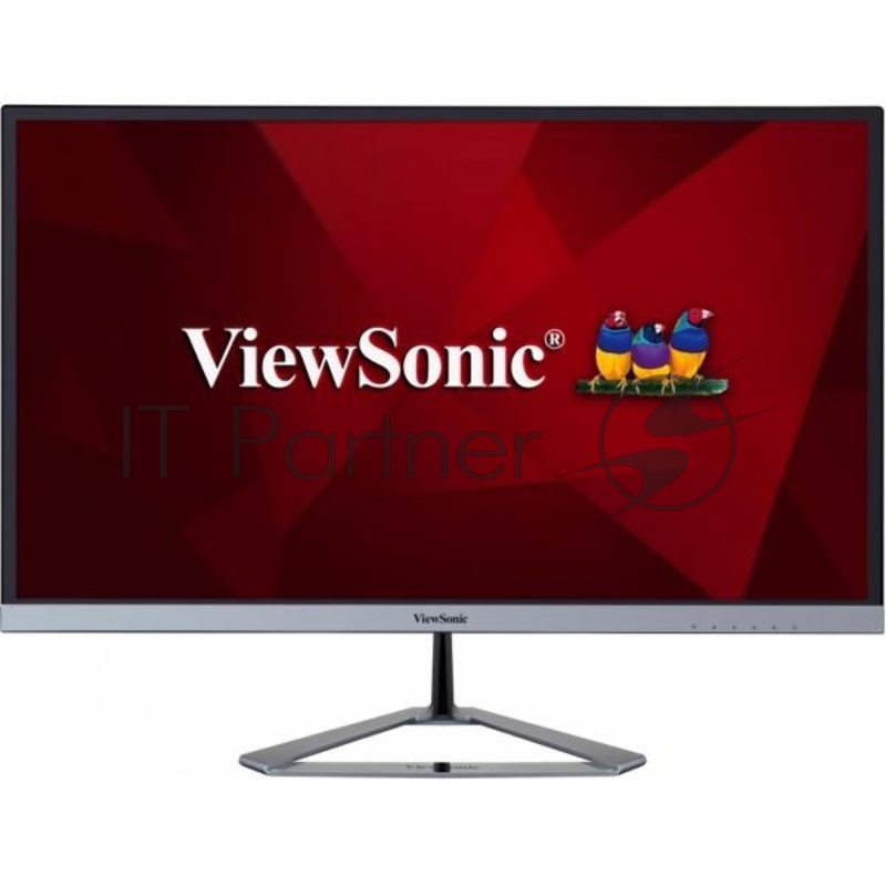 Монитор 27 Viewsonic VX2776-SMHD Black-Silver (IPS, LED, 1920x1080, 4 ms, 178°/178°, 250 cd/m, 80M:1, +HDMI, +DisplayPort, +MM)
