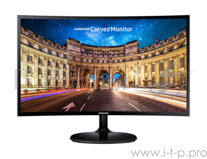 Монитор Samsung C27F390FHI (27, черный, VA LED 16:9 HDMI матовая 250cd 178гр/178гр 1920x1080 D-Sub FHD 4.4кг)