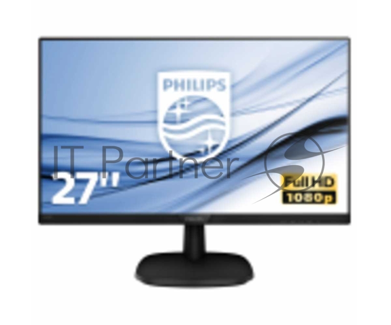 Монитор Philips 27 273V7QSB (00/01) черный IPS LED 5ms 16:9 DVI матовая 10000000:1 250cd 178гр/178гр 1920x1080 D-Sub FHD 5.1кг