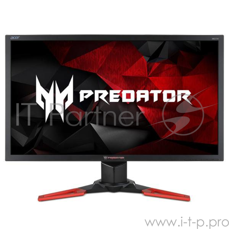 МОНИТОР 27 Acer Predator XB272bmiprzx Black/Red (LED, Wide, 1920x1080, 240Hz, 1ms, 170°/160°, 400 cd/m, 100,000,000:1, +DP, +НDMI, +MM, +USB, +Pivot)