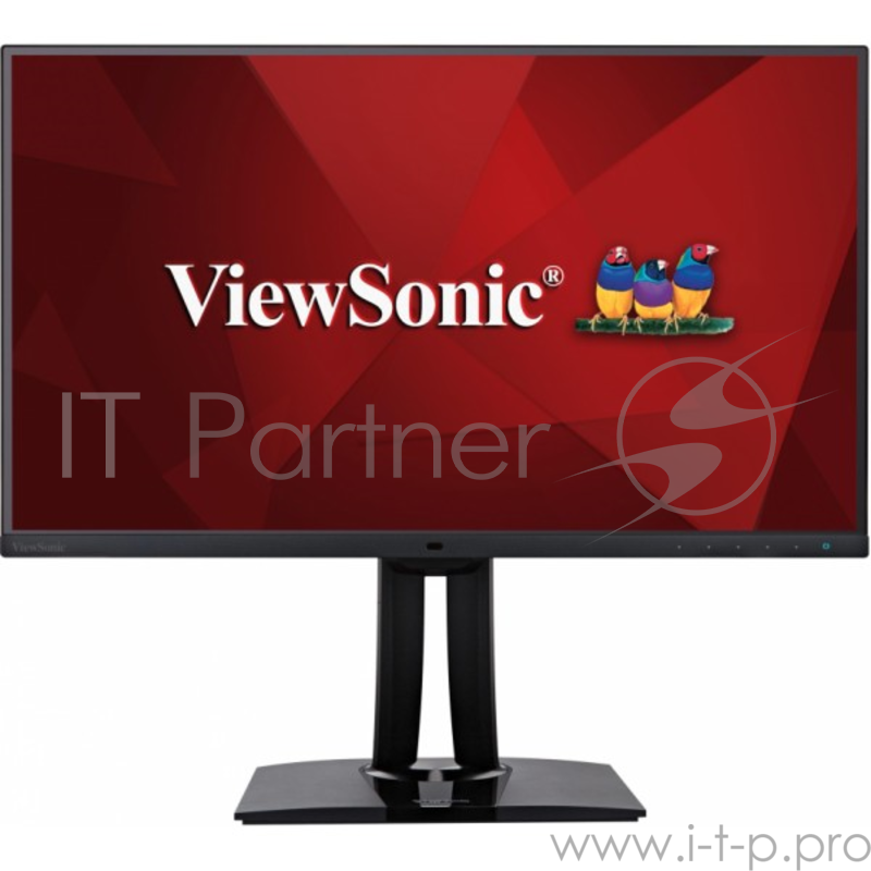 Монитор Viewsonic 27 VP2785-4K IPS LED, 3840x2160, 5ms, 350cd/m2, 178°/178°, 20Mln:1, HDMI*2, DisplayPort, miniDP, USB-Hub, HeadphoneOut, Апп.калибровка, Tilt, Swivel, Pivot, рег.по высоте, Black