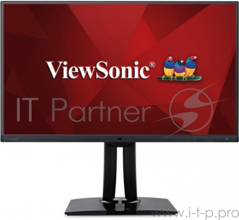 Монитор Viewsonic 27 VP2785-4K IPS LED, 3840x2160, 5ms, 350cd/m2, 178°/178°, 20Mln:1, HDMI*2, DisplayPort, miniDP, USB-Hub, HeadphoneOut, Апп.калибровка, Tilt, Swivel, Pivot, рег.по высоте, Black