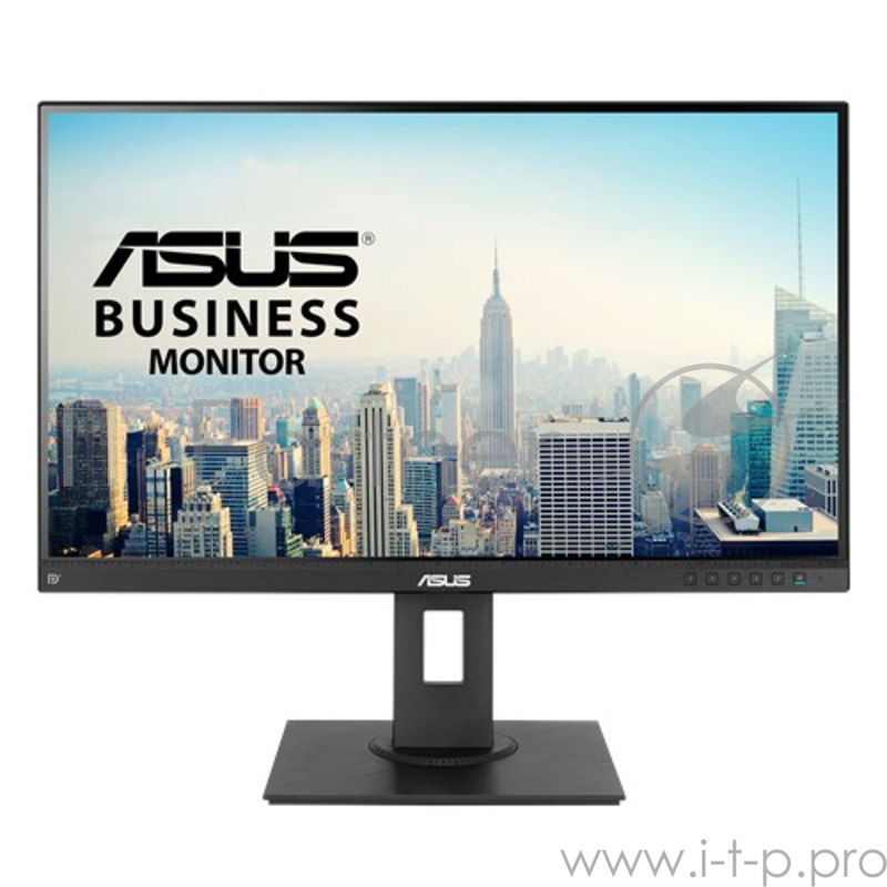 Монитор ASUS 27 BE27AQLB IPS LED 2K, 2560x1440, 5ms, 350 cd/m2, 100Mln:1, 178°/178°, DVI, HDMI, DisplayPort, miniDP, USB-Hub, Tilt, Swivel, Pivot, регул. по высоте, колонки, VESA, Black, 90LM03I0-B01370