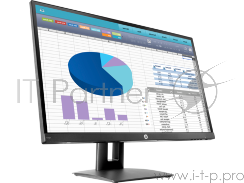 Монитор HP VH27ип матрицы экрана TFT IPS разрешение 1920x1080 (16:9) подключение: VGA, HDMI, DisplayPort яркость 250 кд/м2 контрастность 1000:1