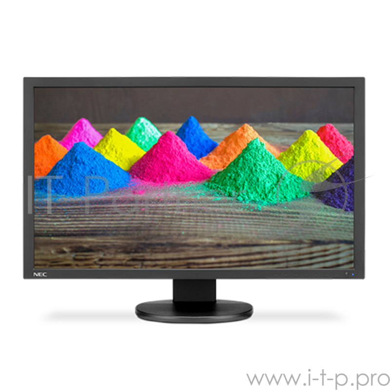 Монитор NEC 27 PA271Q-BK LCD Bk/Bk (IPS 16:9 350cd/m2 1500:1 8ms 2560x1440 178/178 2xHDMI DP DP out mini DP 6хUSB HAS 150mm Swiv Tilt Pivot Spk 2x1W)