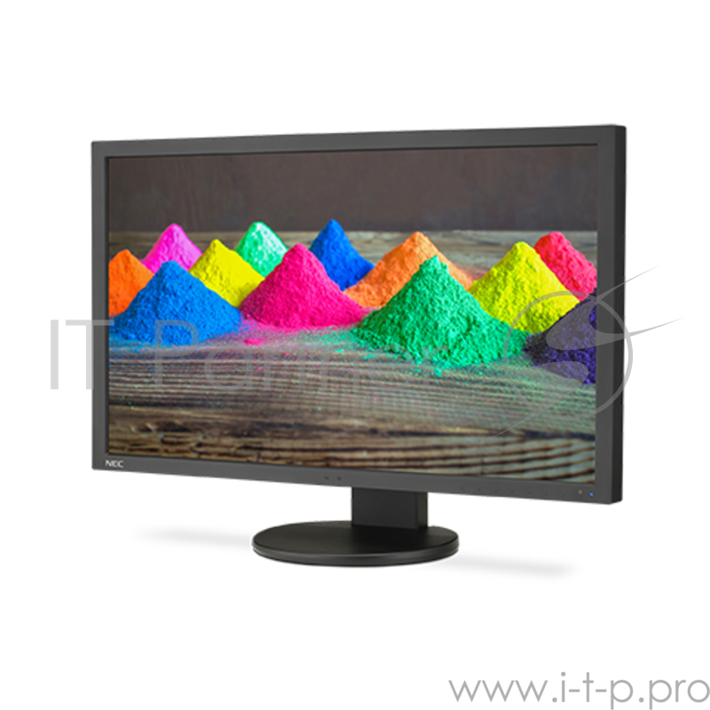 Монитор NEC 27 PA271Q-BK LCD Bk/Bk (IPS 16:9 350cd/m2 1500:1 8ms 2560x1440 178/178 2xHDMI DP DP out mini DP 6хUSB HAS 150mm Swiv Tilt Pivot Spk 2x1W)