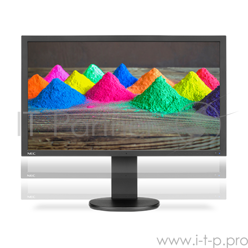 Монитор NEC 27 PA271Q-BK LCD Bk/Bk (IPS 16:9 350cd/m2 1500:1 8ms 2560x1440 178/178 2xHDMI DP DP out mini DP 6хUSB HAS 150mm Swiv Tilt Pivot Spk 2x1W)