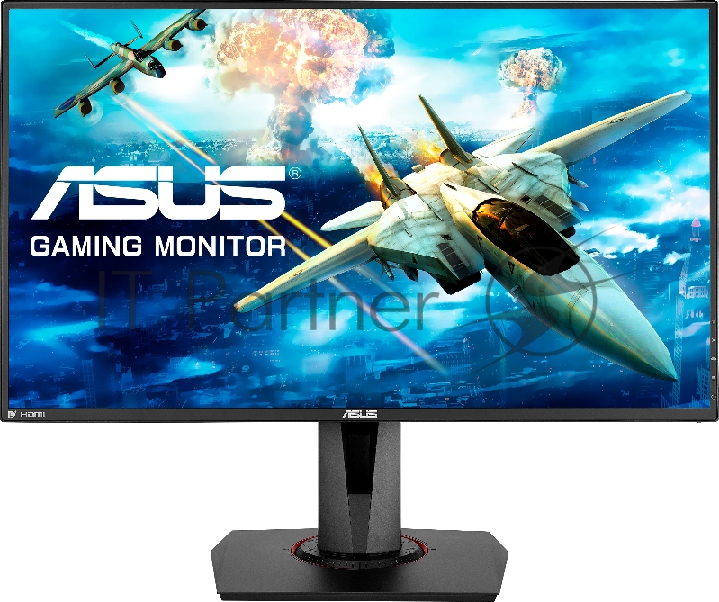 МОНИТОР 27 ASUS VG278QR Black (LED, Wide, 1920x1080, 1ms, 170°/160°, 400 cd/m, 100,000,000:1, +DVI, +DP, +HDMI, +2xMM,