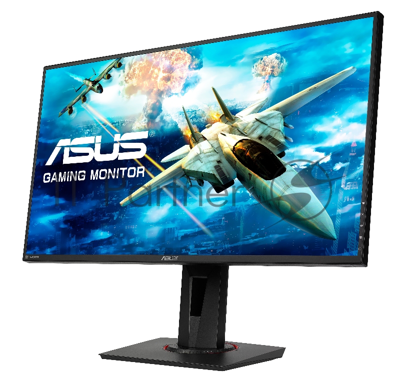МОНИТОР 27 ASUS VG278QR Black (LED, Wide, 1920x1080, 1ms, 170°/160°, 400 cd/m, 100,000,000:1, +DVI, +DP, +HDMI, +2xMM,