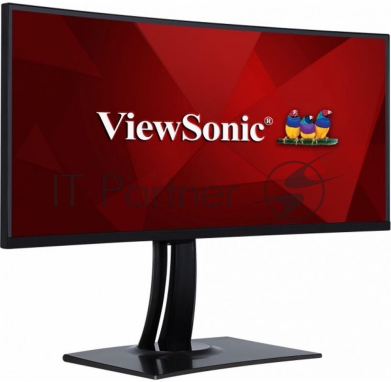 Монитор 37.5 Viewsonic VP3881 Black (изогнутый, IPS, LED, 3840x1600, 5 ms, 178°/178°, 300 cd/m, 20M:1, +2xHDMI, +DisplayPort, +3xUSB, +USB Type-C, +MM, +регулировка по высоте)